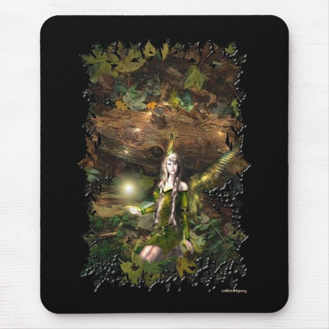 Mousepad Cheio feericamente mágico da queda (Frente)