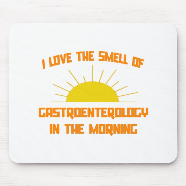 Mousepad Cheiro de Gastroenterologia pela Manhã (Frente)