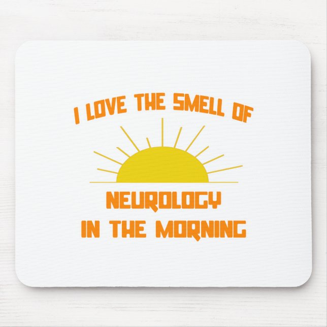 Mousepad Cheiro de neurologia pela manhã (Frente)