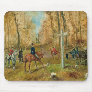 Mousepad Chemins do DES do croisee do La, 1883 (óleo em