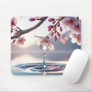 Mousepad Cherry Blossom Dewdrop