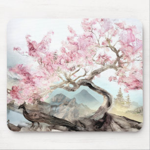 Mousepad Cherry Blossom Serenade