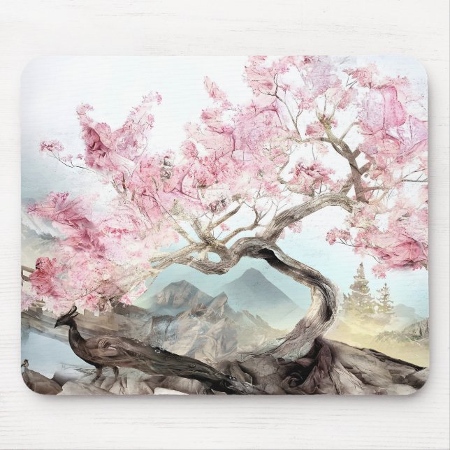 Mousepad Cherry Blossom Serenade (Frente)