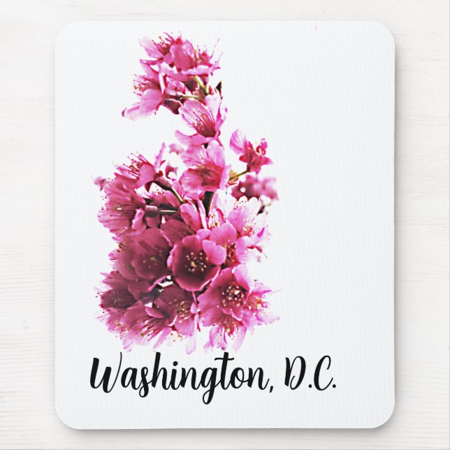Mousepad Cherry floresce em Washington, DC. (Frente)