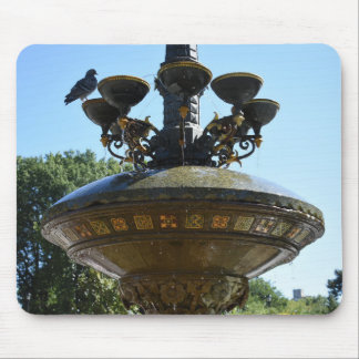 Mousepad Cherry Hill Fountain Central Park Fotografia NYC