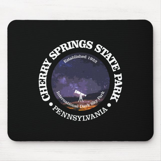 Mousepad Cherry Springs State Park Shirt Funny Hiking 1922  (Frente)