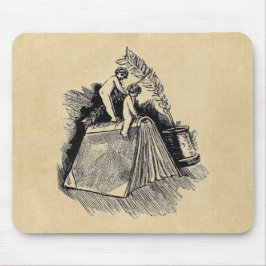 Mousepad Cherub no Escrevendo