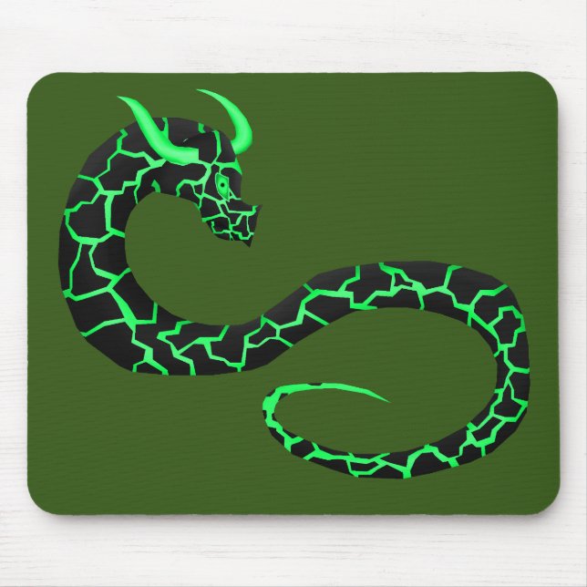 Mousepad Cherufe verde (Frente)