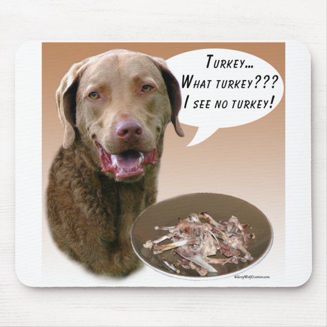 Mousepad Chesapeake Bay Retriever Turquia (Frente)
