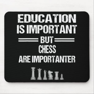 Mousepad Chess Piece Education Humor Sarcastic Funny Cristo