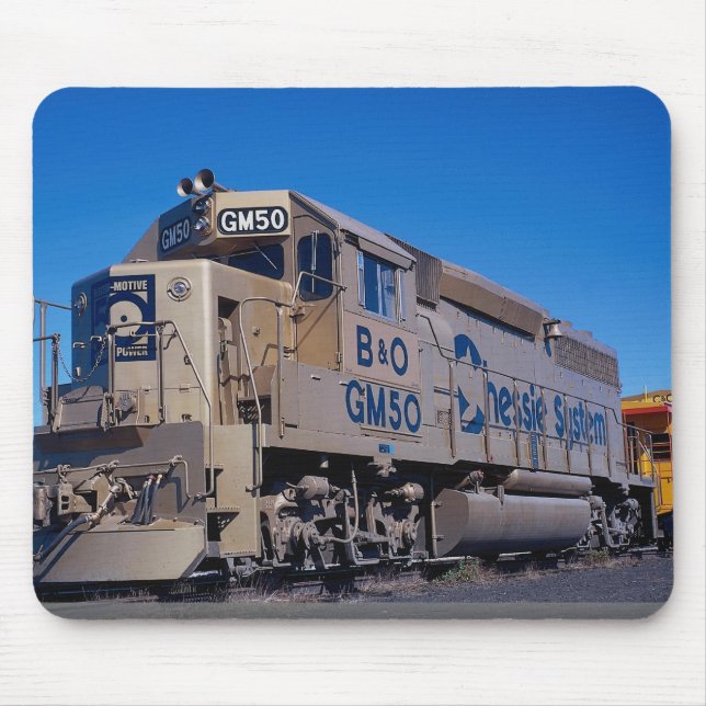 Mousepad Chessie System/B&O, EMD GP-40 em annivers de EMD (Frente)