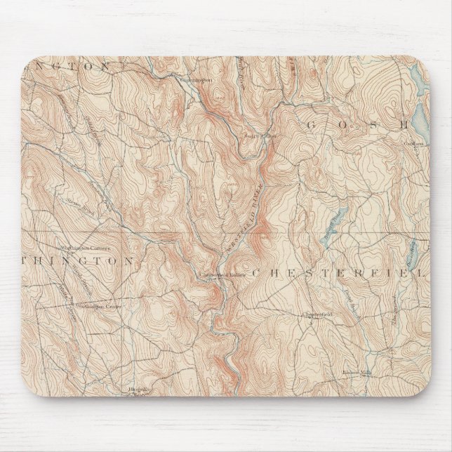 Mousepad Chesterfield, Massachusetts (Frente)