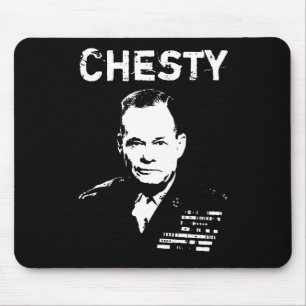 Mousepad Chesty -- Preto e branco