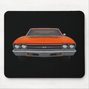 Mousepad Chevelle 1969 SS: Revestimento alaranjado: