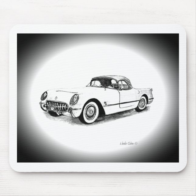 Mousepad Chevrolet Corvette 1954 (Frente)