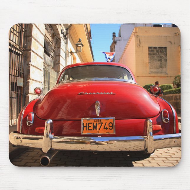 Mousepad Chevrolet vermelho (Frente)