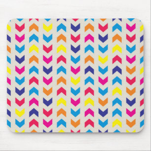 Mousepad Chevron asteca colorido