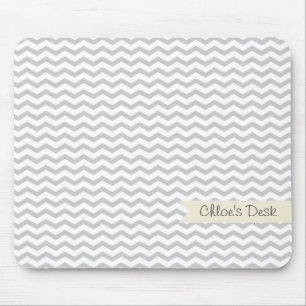Mousepad Chevron cinzento