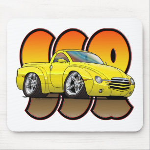 Mousepad Chevy amarelo SSR
