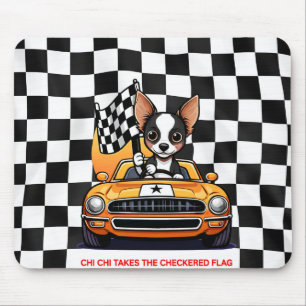 Mousepad Chi Chi Conquista a Bandeira Xadrez