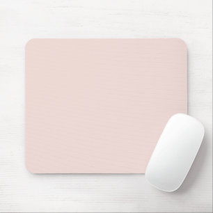 Mousepad Chic elegante e liso, cor-de-rosa-pincel minimalis