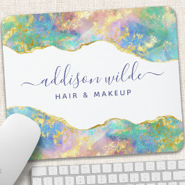 Mousepad Chic Fire Opal Arco-Íris Gemstone