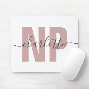 Mousepad Chic Personalizado de Graduação de Enfermeiro NP