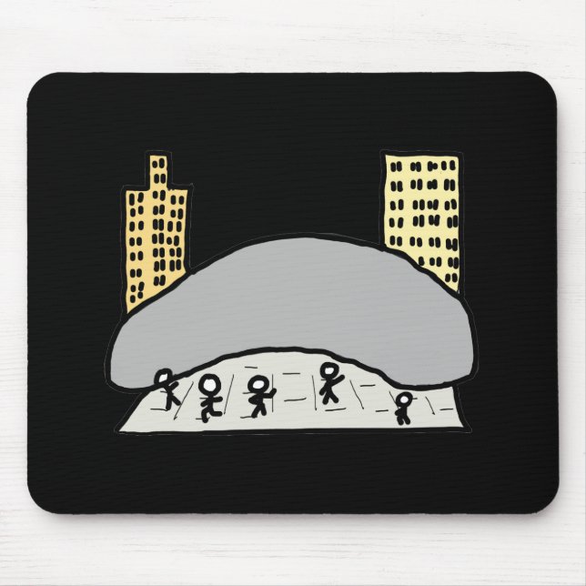 Mousepad Chicago Bean (Frente)