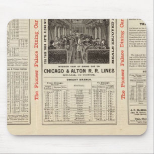 Mousepad Chicago e Alton Railroad 3