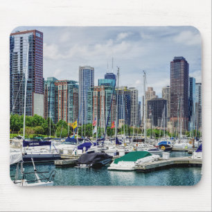 Mousepad Chicago Harbor