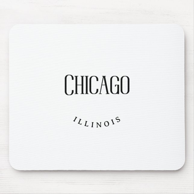 Mousepad Chicago IL (Frente)
