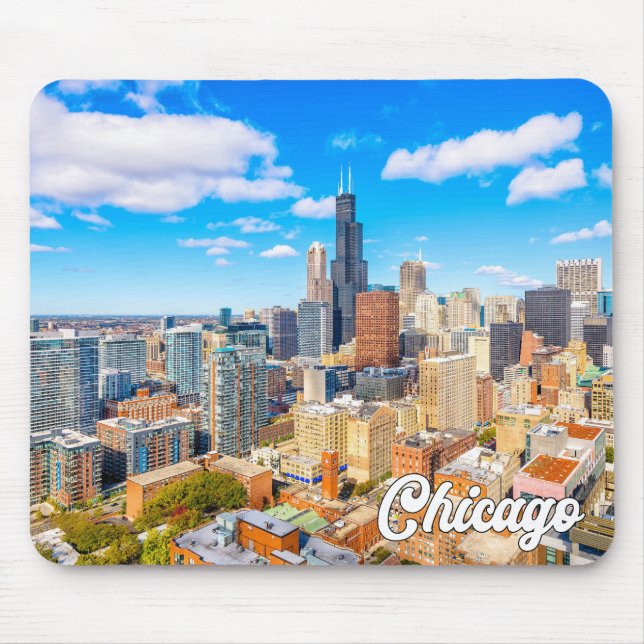 Mousepad Chicago, Illinois, Estados Unidos (Frente)