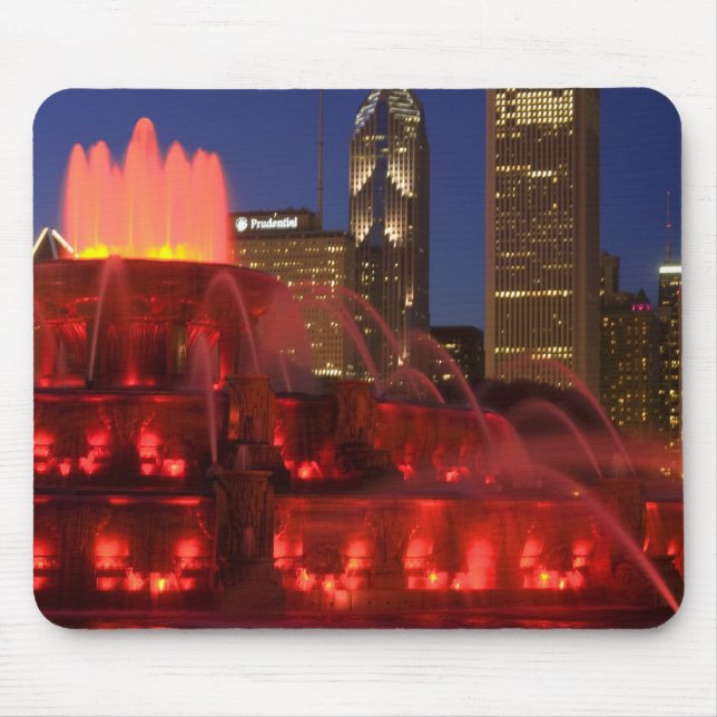 Mousepad Chicago, Illinois, Fonte Buckingham (Frente)