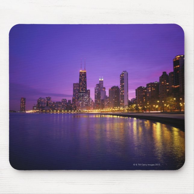 Mousepad Chicago Skyline (Frente)