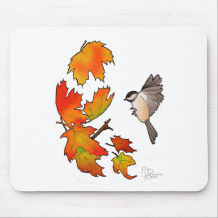 Mousepad Chickadee