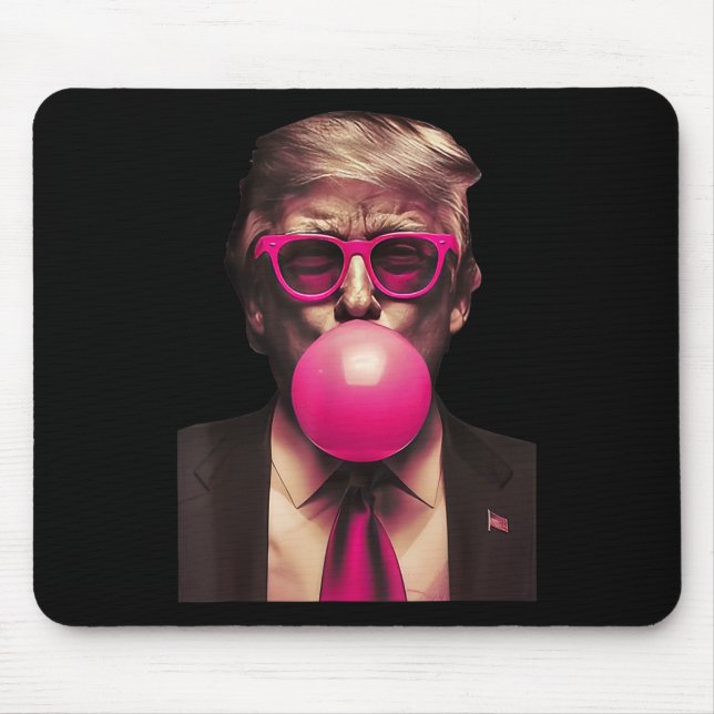 Mousepad Chiclete Trump Engraçado 1  (Frente)