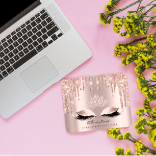 Mousepad Chicote Sparkly de Lotos do diamante do