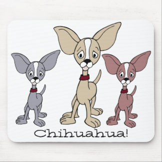 Mousepad Chihuahua 302 01Ab dos desenhos animados