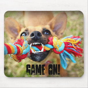 Mousepad Chihuahua da guerra do reboque o