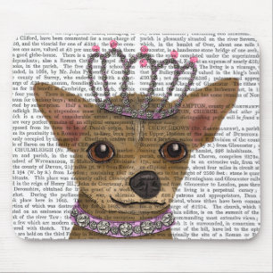 Mousepad Chihuahua e Tiara