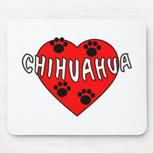 Mousepad Chihuahua Love