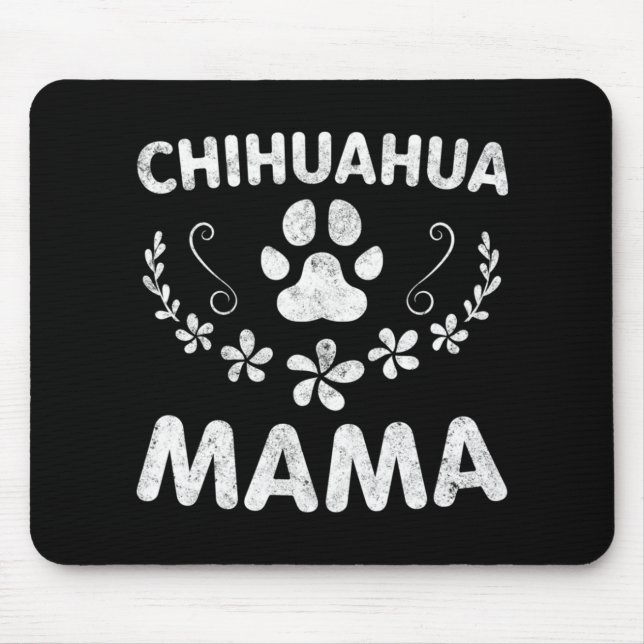 Mousepad Chihuahua Mama (Frente)