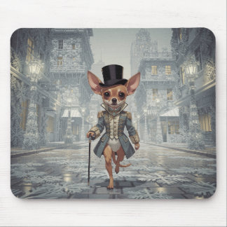 Mousepad Chihuahua pela Cidade em Paris