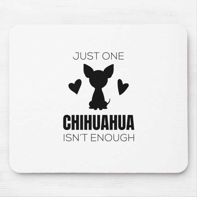 Mousepad Chihuahua Pet | Presente para o cão (Frente)
