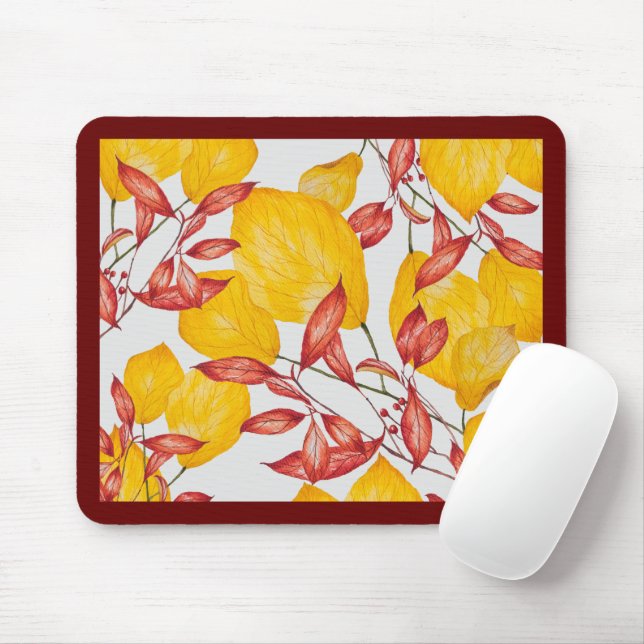 Mousepad Chili & Turmeric em um Pad do Mouse (Com mouse)