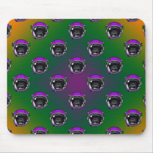 Mousepad Chimp espacial