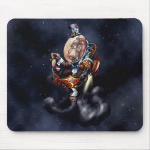 Mousepad Chimpanzé do espaço de Steampunk