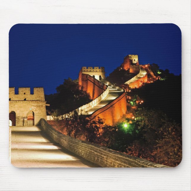 Mousepad China, Badaling, Grande Muralha, vista de (Frente)