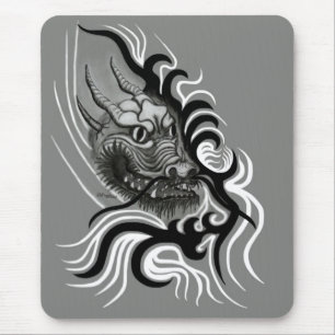 Mousepad China-Drache no Estilo Tatto