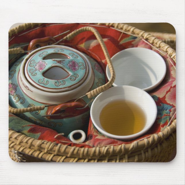 Mousepad China, Hong Kong. Bule chinês tradicional & 3 (Frente)